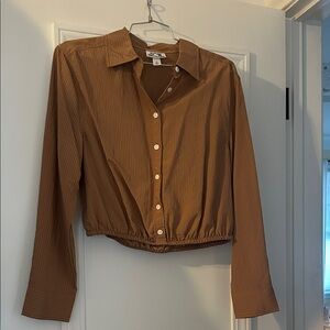 Future Collective Long Sleeve Button Down sz Small